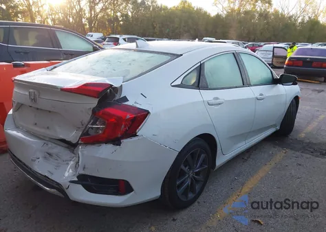2020 Honda Civic Ex from USA, damaged, VIN 19XFC1F33LE215005